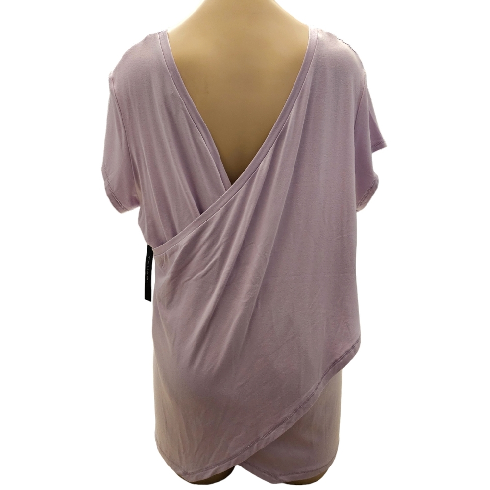 Tahari Crossover Back Tee